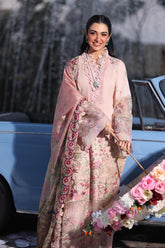 Musferah Saad - BLOOME - Blush Pink - Lawn - 3 Piece